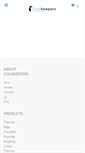 Mobile Screenshot of coldkeepers.com